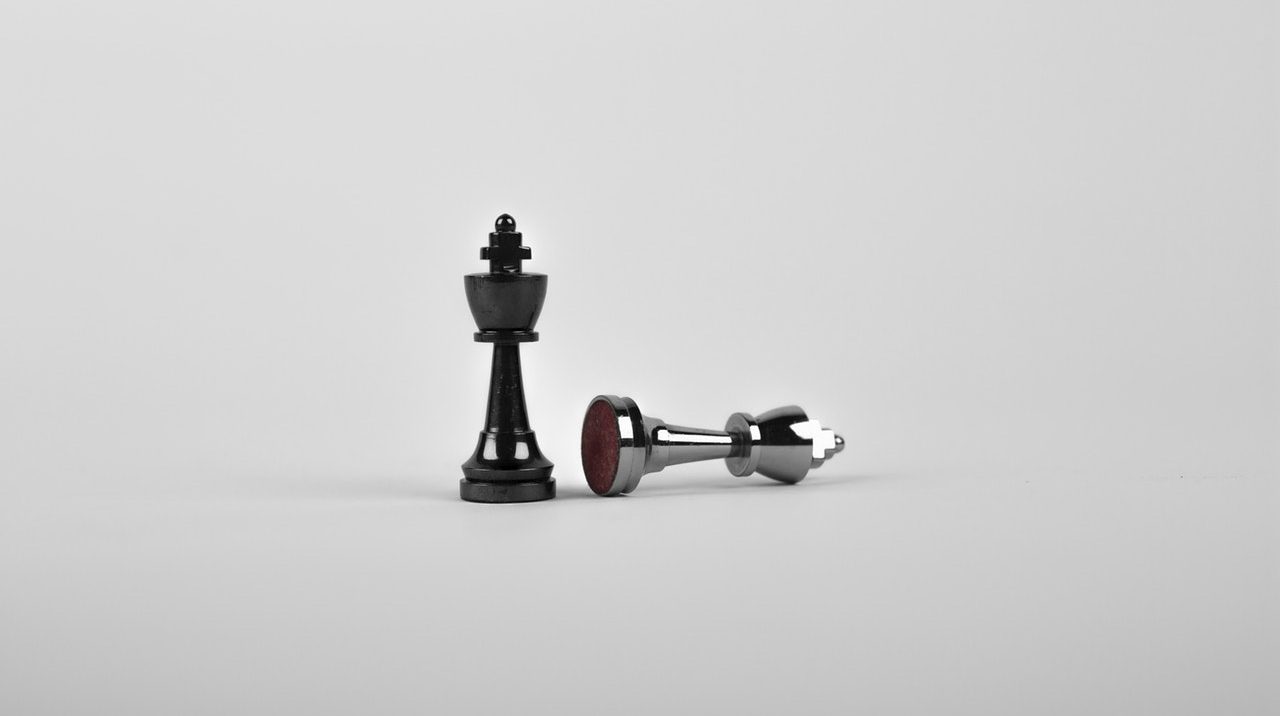photo of chess pieces representing biosimilar competitive dynamics